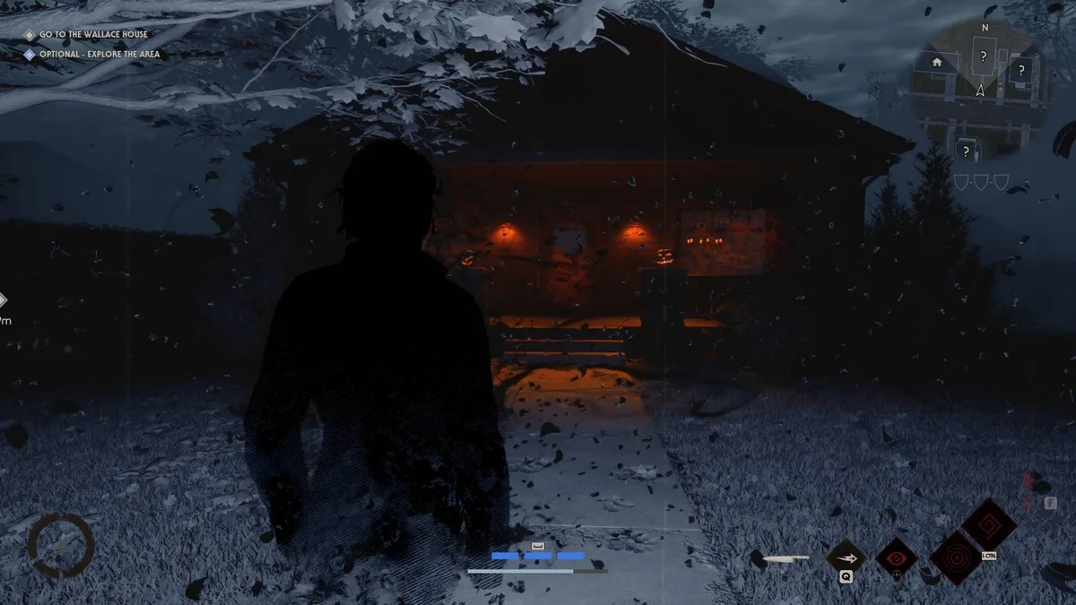 The house at 1542 across from the Wallace House in Halloween The Game