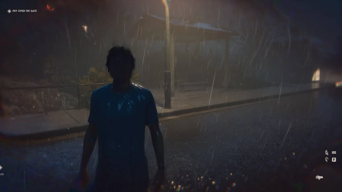 The shelter area near the gate in Escape From Smith's Grove